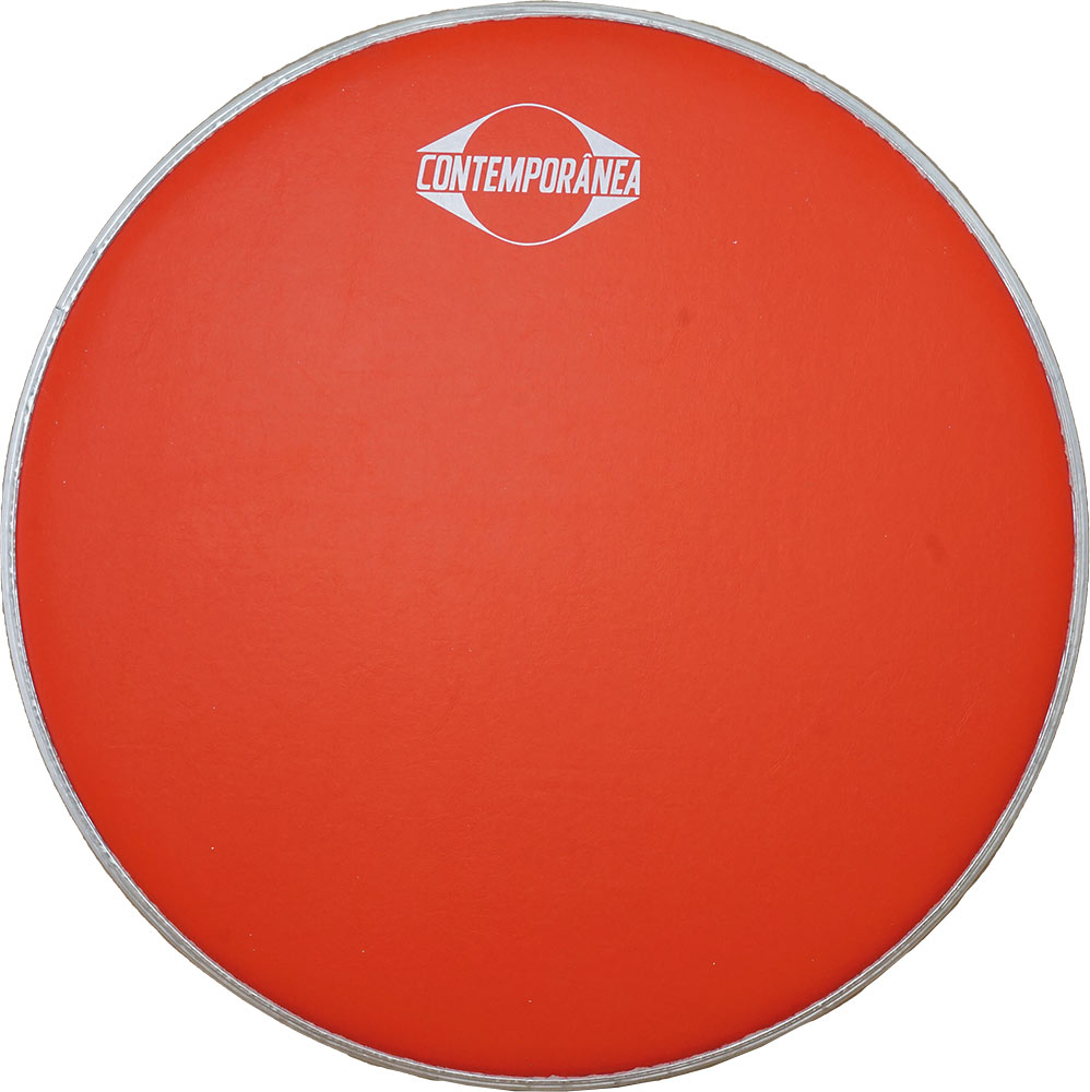 Contemporanea SK22N Red 22inch NAPA Surdo Head. Red 2 Ply Artificial Leather / Nylon Head