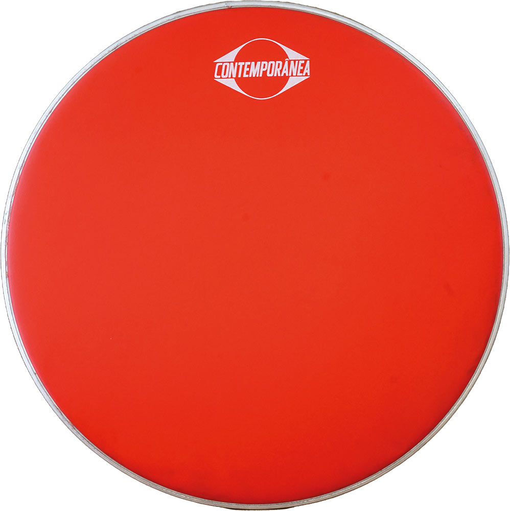 Contemporanea SK24N Red 24inch NAPA Surdo Head, Red 2 Ply Artificial Leather / Nylon Head