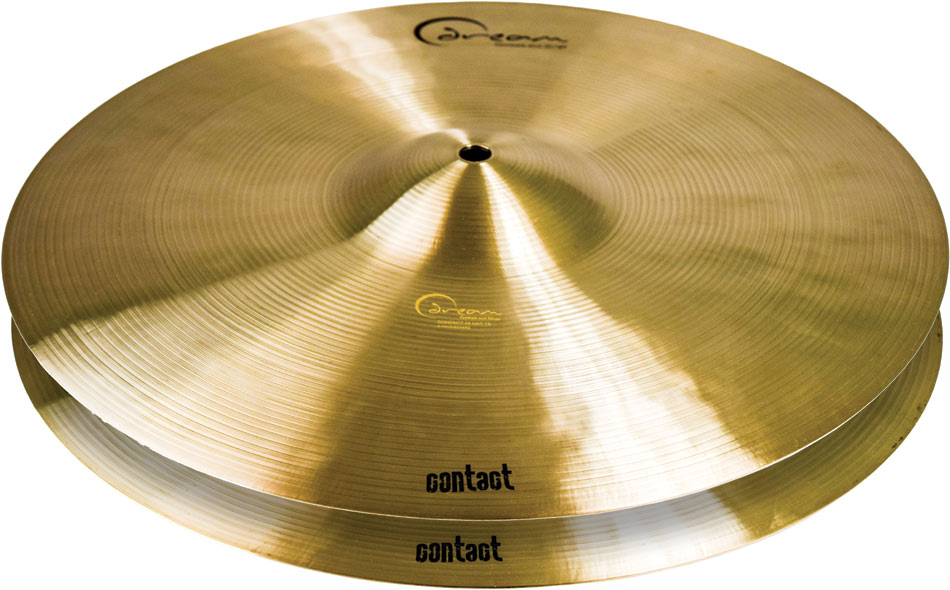 Dream C-HH15 Contact Hi-hat Cymbal 15inch Wider lathing, lively, bright and warm