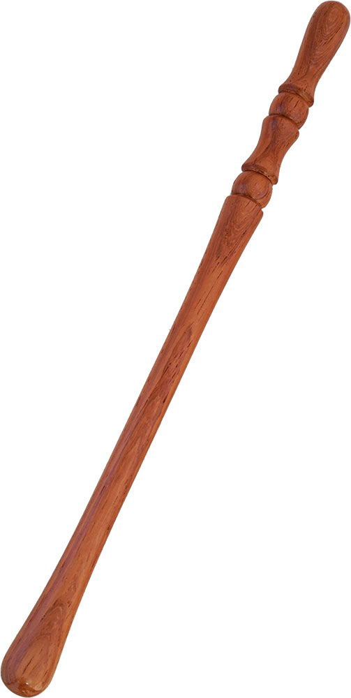 Glenluce GBT-19 Padauk Bodhran Tipper 23.5cm long with a turned handle at the top end of the beater