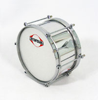 Contemporanea CL-CA06 Caixa Light 8inch x 10cm Aluminum Light Series small Samba Snare Drum, 5 lug