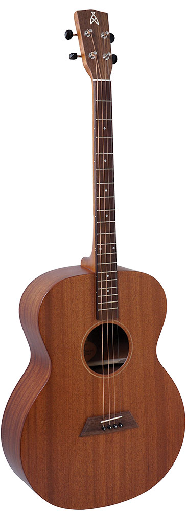 Ashbury AT-24 Tenor Guitar, Solid Sapele