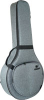 Viking VBB-30T Premium Tenor Banjo Bag Grey cloth exterior. 20mm padding. Ideal for most tenor banjos