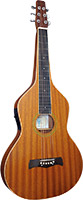 Ashbury AW-10-E Weissenborn Guitar, Electro Sapele top. Sapele back and sides. Belcat 4 band EQ unit and pick-up