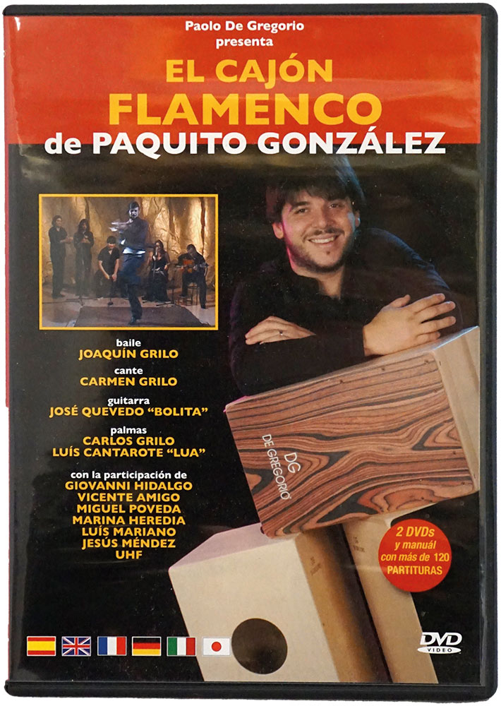 Flamenco Cajon DVD By Paquito Gonzalez