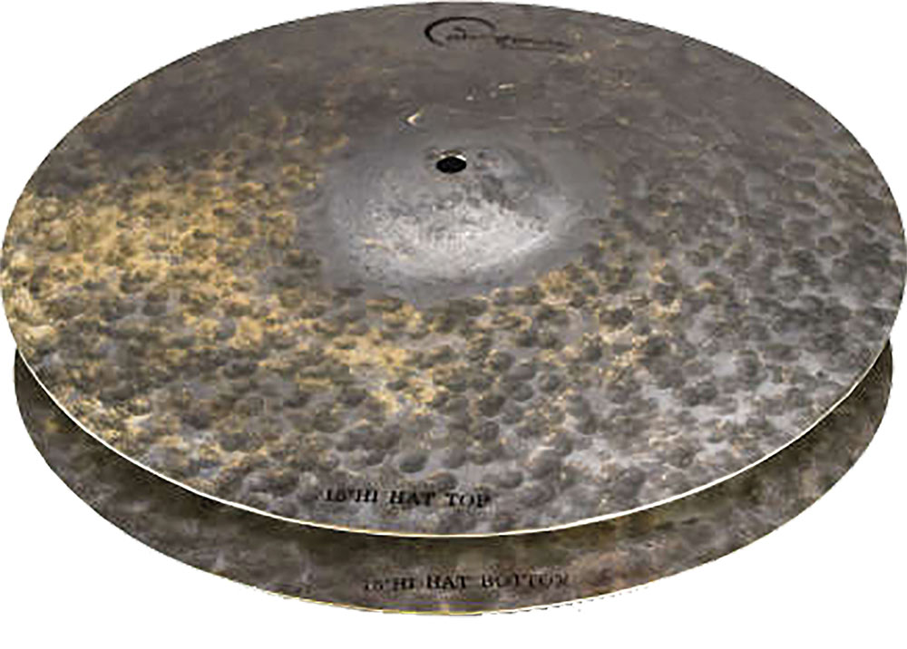 Dream DMHH15 Dark Matter Series Hi Hat 15inch Twice fired and hammered Dark Energy, lathed B20