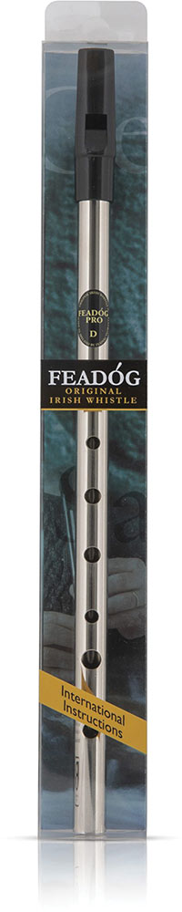 Feadog D Brass Tin Whistle