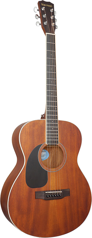 Blue Moon BG-34M LH Orchestral Guitar, Mahogany L/H Left handed model. Mahogany top, back and sides. Open pore finish