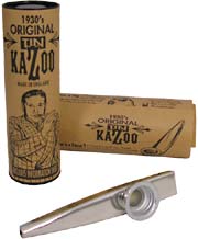 Clarke Metal Kazoo w/Natural Skin Membrane - 8774120313945