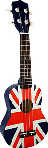 Blue Moon BU-07 Union Jack Soprano Ukulele