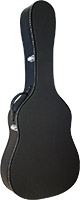 Viking VGC-05D Dreadnought Guitar Case Soft black padded sides, lid and base interior lining